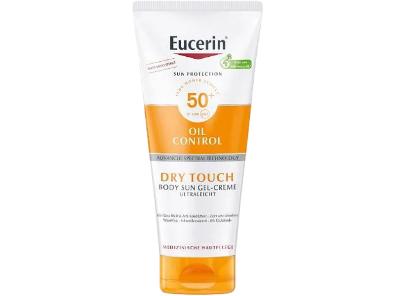 Eucerin Sun Oil Control żel-krem przeciwsłoneczny ochronny SPF50, kremożel