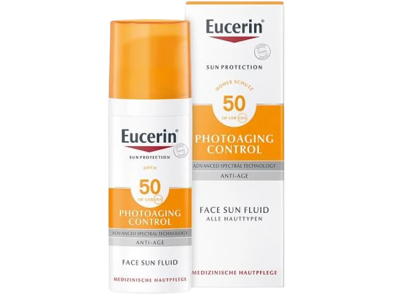 Eucerin Sun Protection Photoaging Control SPF 50+ Fluid ochronny przeciw fotostarzeniu