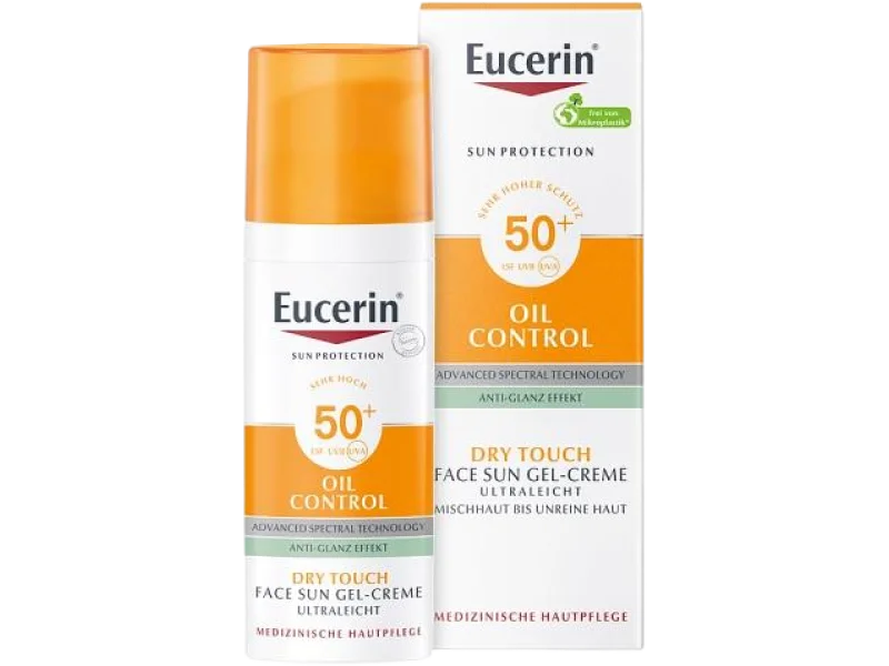 Eucerin Ultralekki żel-krem SPF 50+ Oil Control, kremożel