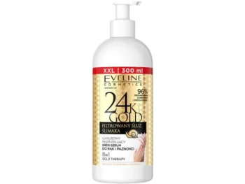 EVELINE 24K Gold Luksusowy regenerujący krem-serum ​​do rąk i paznokci