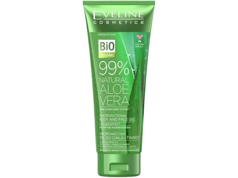 EVELINE 99% Natural Aloe Vera Żel do ciała i twarzy, żel