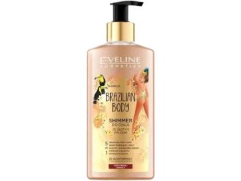 Zdjęcie produktu EVELINE Brazilian Body Shimmer do ciała ze złotym pyłkiem, balsam