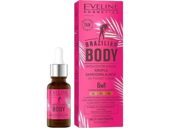 Zdjęcie produktu EVELINE BRAZILIAN BODY Skoncentrowane krople samoopalające do twarzy i ciała