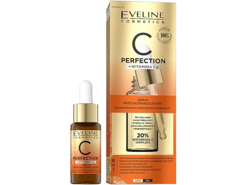 EVELINE C Perfection Serum przeciwzmarszczkowe – zaawansowany koncentrat naprawczy 6w1
