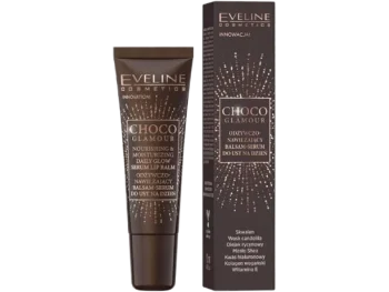 Zdjęcie produktu EVELINE Choco Glamour Odżywczo-nawilżający balsam-serum do ust