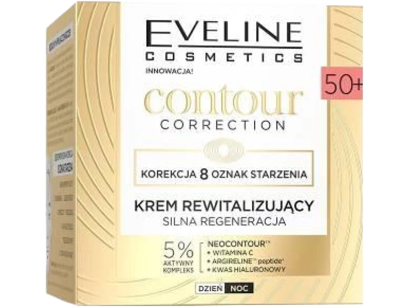 Eveline Contour Correction Silnie regenerujący krem rewitalizujący 50+