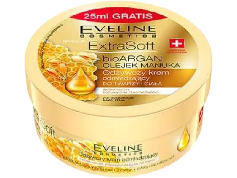 EVELINE Extra Soft Odżywczy krem odmładzający do twarzy i ciała