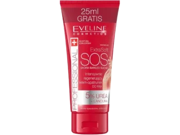 Zdjęcie produktu EVELINE Extra Soft SOS Intensywnie regenerujący krem-opatrunek do rąk 5% urea + lanolina