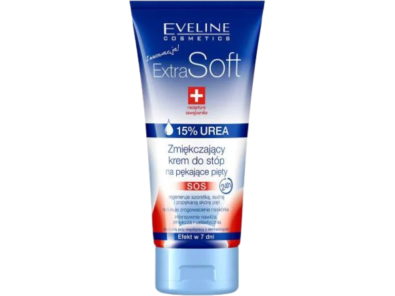 EVELINE Extra Soft SOS Krem na pękające pięty 15% Urea