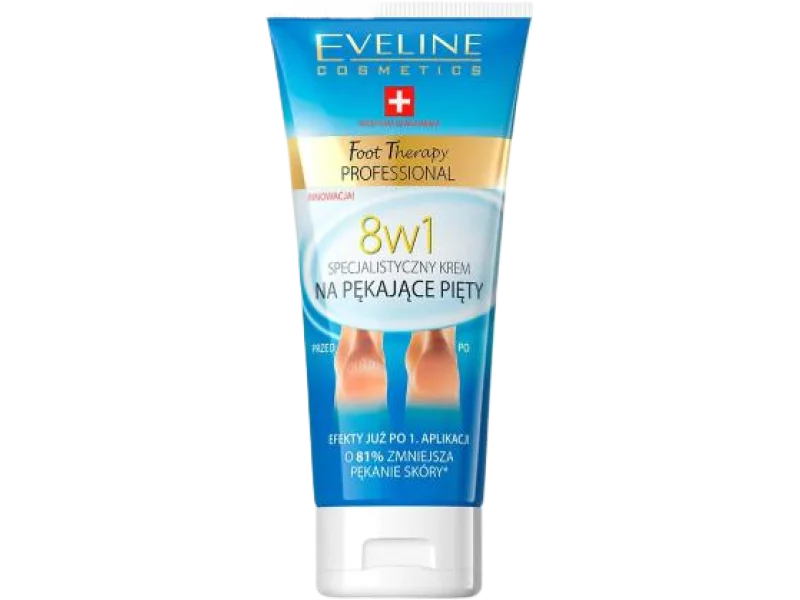 EVELINE Foot Therapy Professional Specjalistyczny krem na pękające pięty 8w1