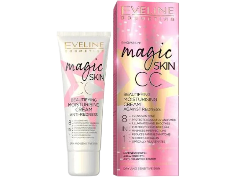 EVELINE MAGIC SKIN CC Krem nawilżający 8w1
