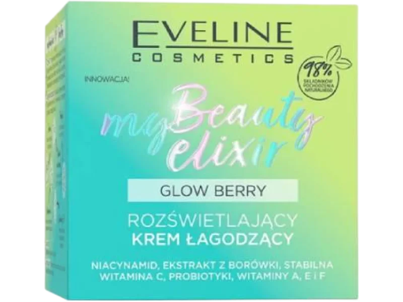 EVELINE My Beauty Elixir Rozświetlający krem łagodzący