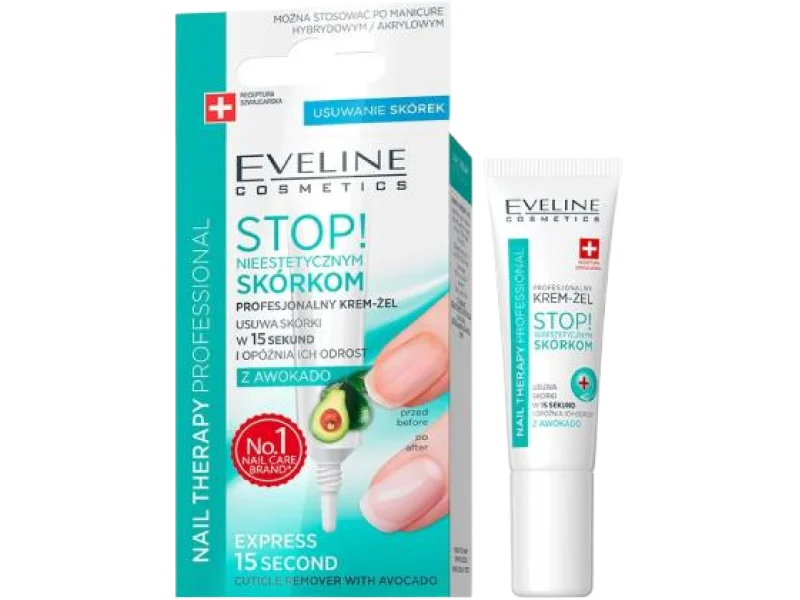 Eveline Nail Therapy Profesjonalny Krem-Żel do Usuwania Skórek