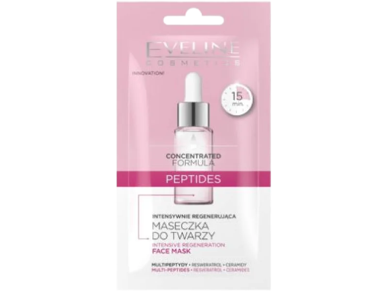 EVELINE Peptides Intensywnie regenerująca maseczka do twarzy
