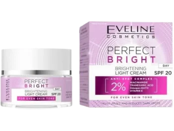 Zdjęcie produktu Eveline Perfect Bright Lekki krem rozświetlający do twarzy na dzień