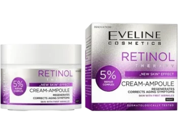 Zdjęcie produktu EVELINE Retinol Therapy Krem-Ampułka regenerujący