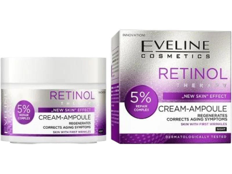 EVELINE Retinol Therapy Krem-Ampułka regenerujący