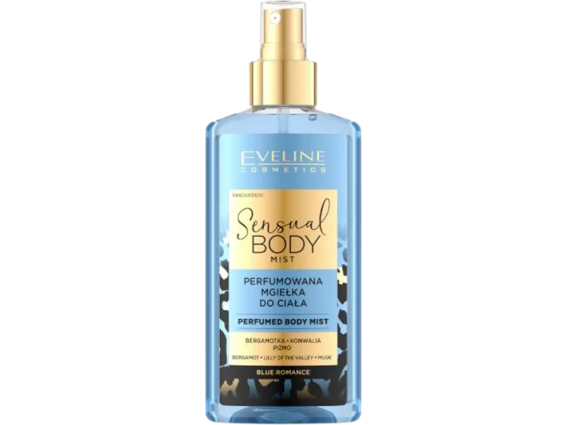 EVELINE Sensual Body Mist Perfumowana mgiełka do ciała Blue Romance, spray