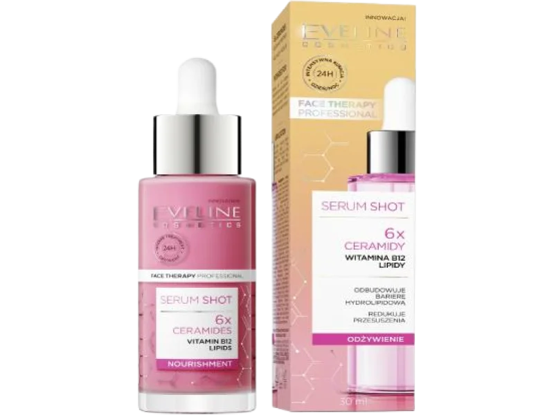 EVELINE Serum Shot Kuracja odżywcza – 6x ceramidy