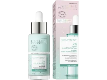 Zdjęcie produktu EVELINE Serum Shot Kuracja wzmacniająca na zaczerwienienia z kwasem laktobionowym 2%