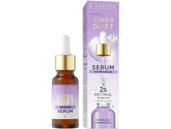 Zdjęcie produktu EVELINE Super Duet Serum naprawcze do twarzy 2% Retinol Skwalan