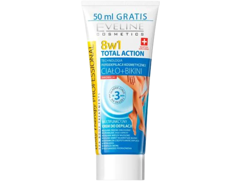 EVELINE TOTAL ACTION Krem do depilacji 8w1