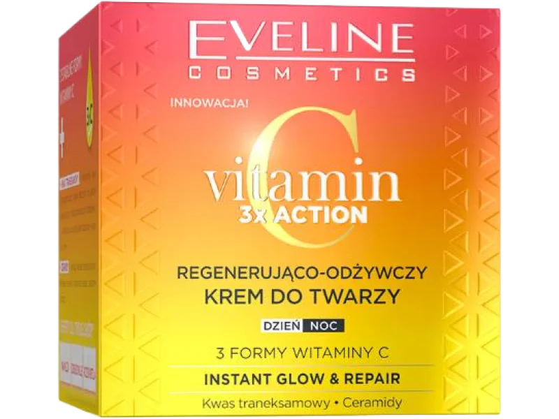 EVELINE Vitamin C 3x Action Regenerująco-odżywczy krem do twarzy dzień/noc