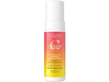 Zdjęcie produktu EVELINE Vitamin C 3x Action Rozświetlająca pianka do mycia twarzy