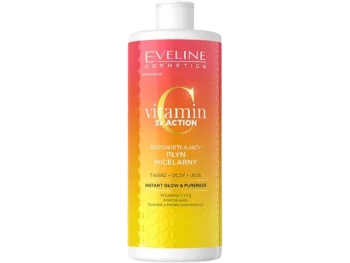 Zdjęcie produktu EVELINE Vitamin C 3x Action Rozświetlający płyn micelarny