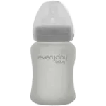 EVERYDAY BABY Szklana butelka ze smoczkiem, sprzęt medyczny