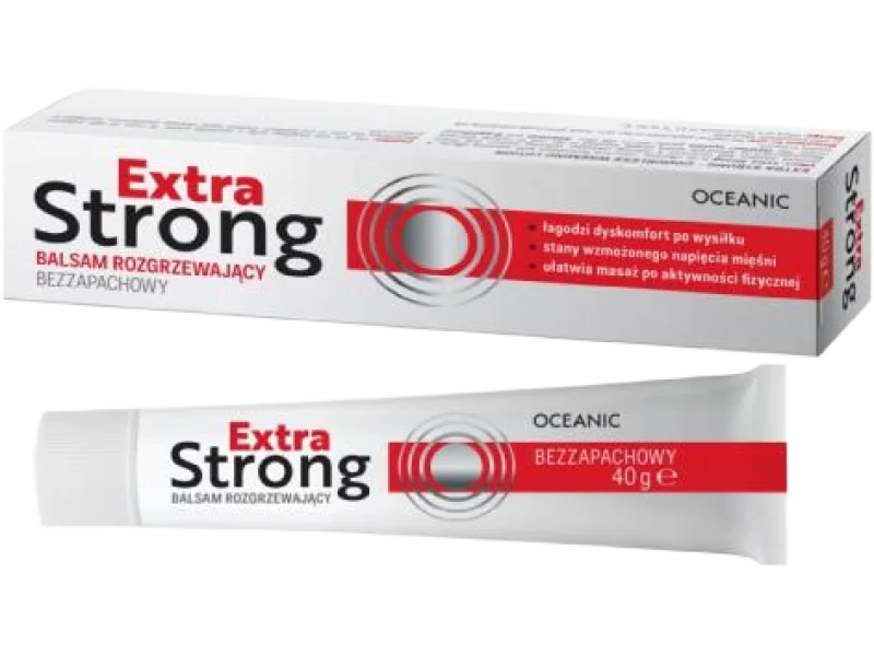 ExtraStrong Balsam rozgrzewający bezzapachowy