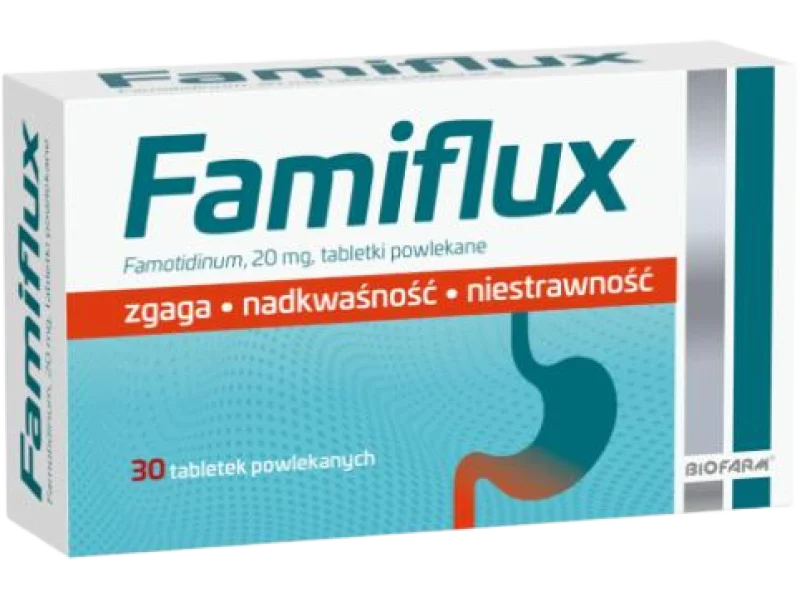 Famiflux 20 mg, tabletki powlekane, 20 mg