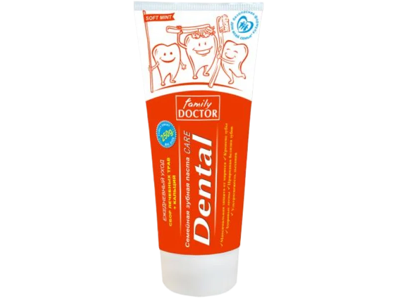 Family Doctor Rodzinna pasta do zębów Dental care, pasta do jamy ustnej