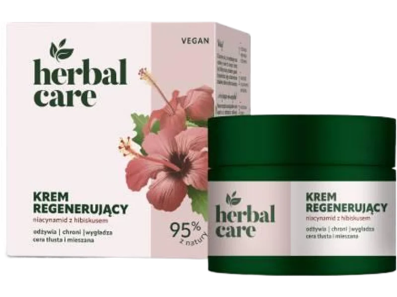 FARMONA HERBAL CARE Krem regenerujący Niacynamid z hubiskusem