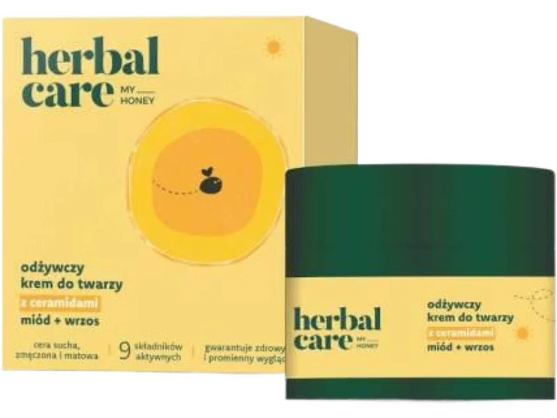 FARMONA HERBAL CARE My Honey Odżywczy krem do twarzy z ceramidami