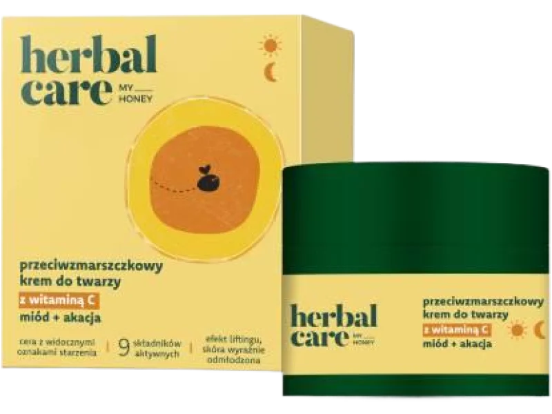 FARMONA HERBAL CARE My Honey Przeciwzmarszczkowy krem do twarzy z witaminą C