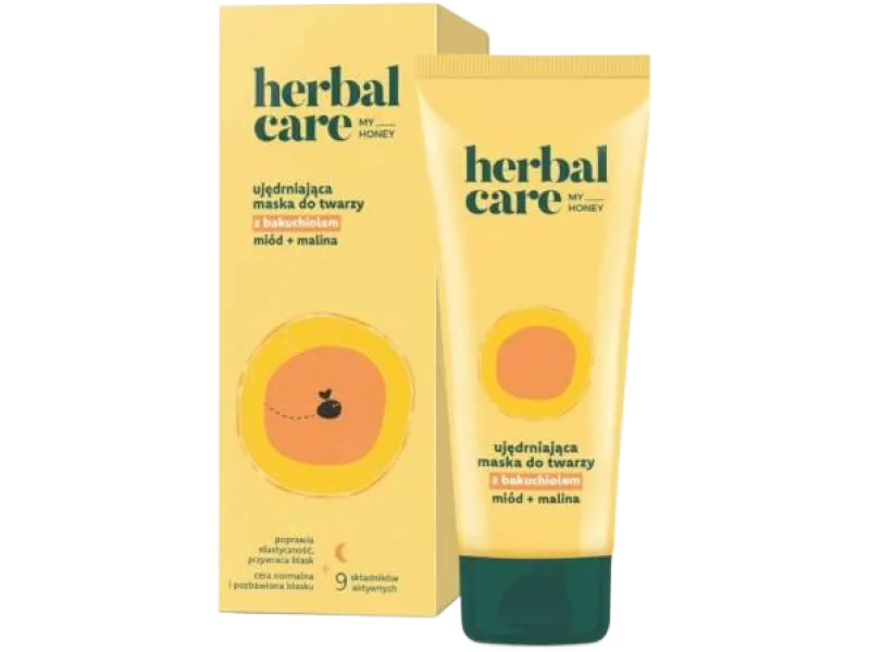 FARMONA HERBAL CARE My Honey Ujędrniająca maska do twarzy z bakuchiolem