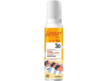 FARMONA JANTAR SUN Bursztynowa pianka ze złotym pyłem do opalania SPF 30