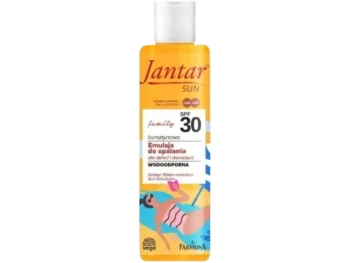 Zdjęcie produktu FARMONA JANTAR SUN Bursztynowa wodoodporna emulsja do opalania SPF 30 dla dzieci i dorosłych