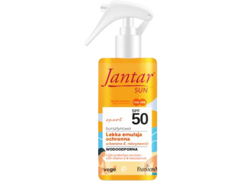 FARMONA JANTAR SUN Ultralekka emulsja SPF50, SPF 50
