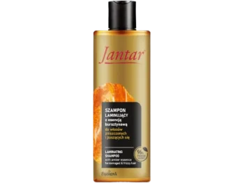 Zdjęcie produktu FARMONA JANTAR Szampon laminujący z esencją bursztynową do włosów zniszczonych i puszących się