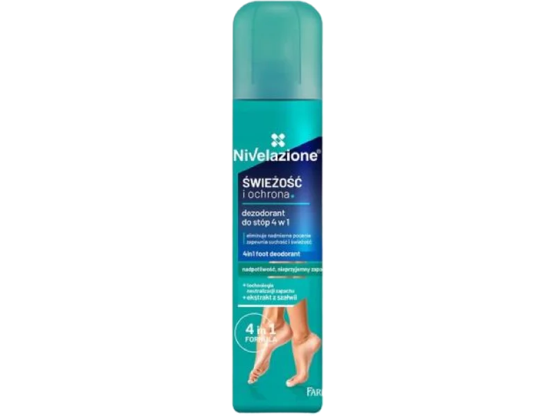 FARMONA NIVELAZIONE Dezodorant do stóp 4w1, spray