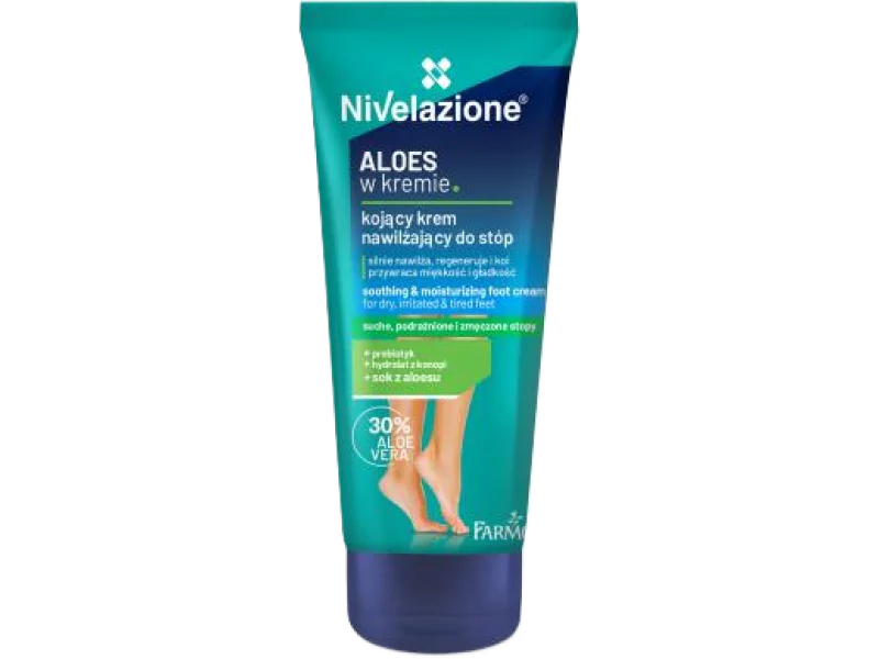 FARMONA NIVELAZIONE Kojący krem nawilżający do stóp Aloes