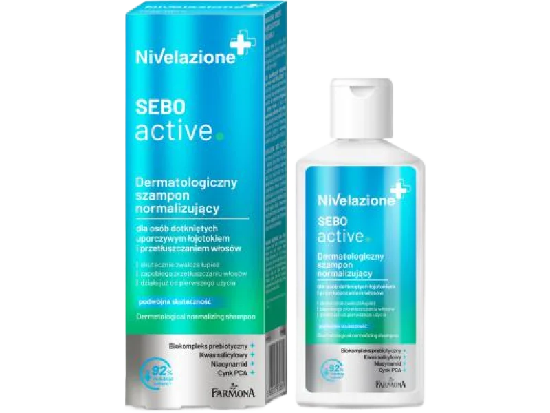 FARMONA NIVELAZIONE Sebo active Dermatologiczny szampon normalizujący