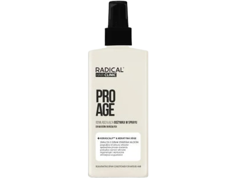 Farmona Radical Hair Clinic Pro Age Odmładzająca odżywka, spray