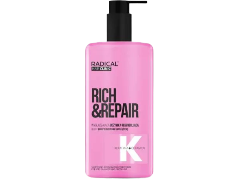 Farmona Radical Hair Clinic Rich&Repair Wygładzająca odżywka regenerująca