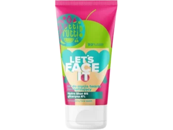 Zdjęcie produktu FARMONA TUTTI FRUTTI Let’s Face It Normalizujący Żel myjący do twarzy z gliceryną 4% + Hydro Shot B5, żel