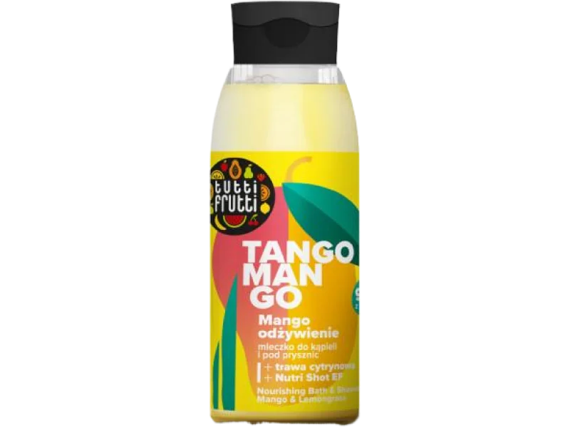 FARMONA TUTTI FRUTTI Odżywcze Mleczko do kąpieli i pod prysznic Mango i Trawa cytrynowa