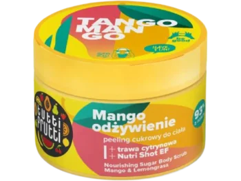 Zdjęcie produktu FARMONA TUTTI FRUTTI Odżywczy Peeling cukrowy do ciała Mango i Trawa cytrynowa + Nutri Shot EF