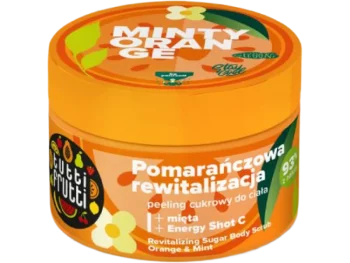 Zdjęcie produktu FARMONA TUTTI FRUTTI Rewitalizujący Peeling cukrowy do ciała Pomarańcza i Mięta + Energy Shot C